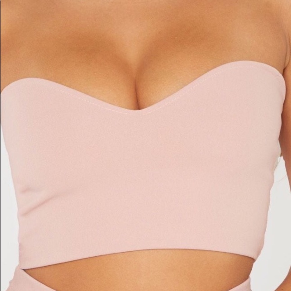 Dusty Pink PLT Sweetheart Tube Top
